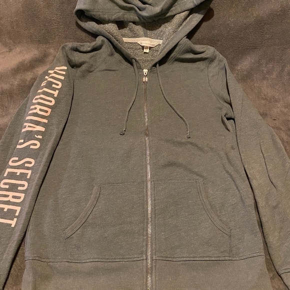 Victoria's Secret Sweaters - Victoria's Secret Zip-Up Hoodie